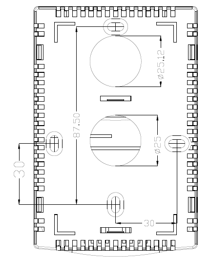 H100墻面型溫濕度變送器