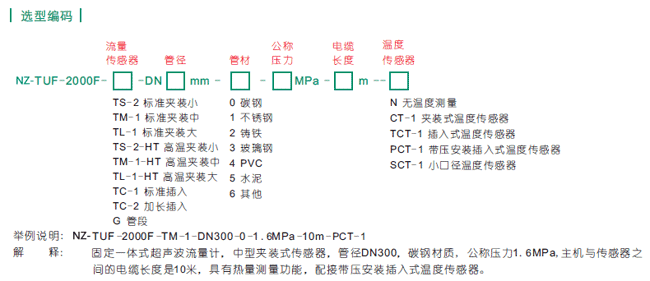 NZ-TUC-2000F超聲波熱量表
