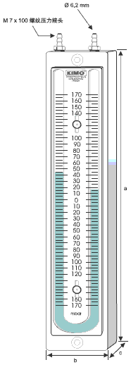 GF系列u型壓差計